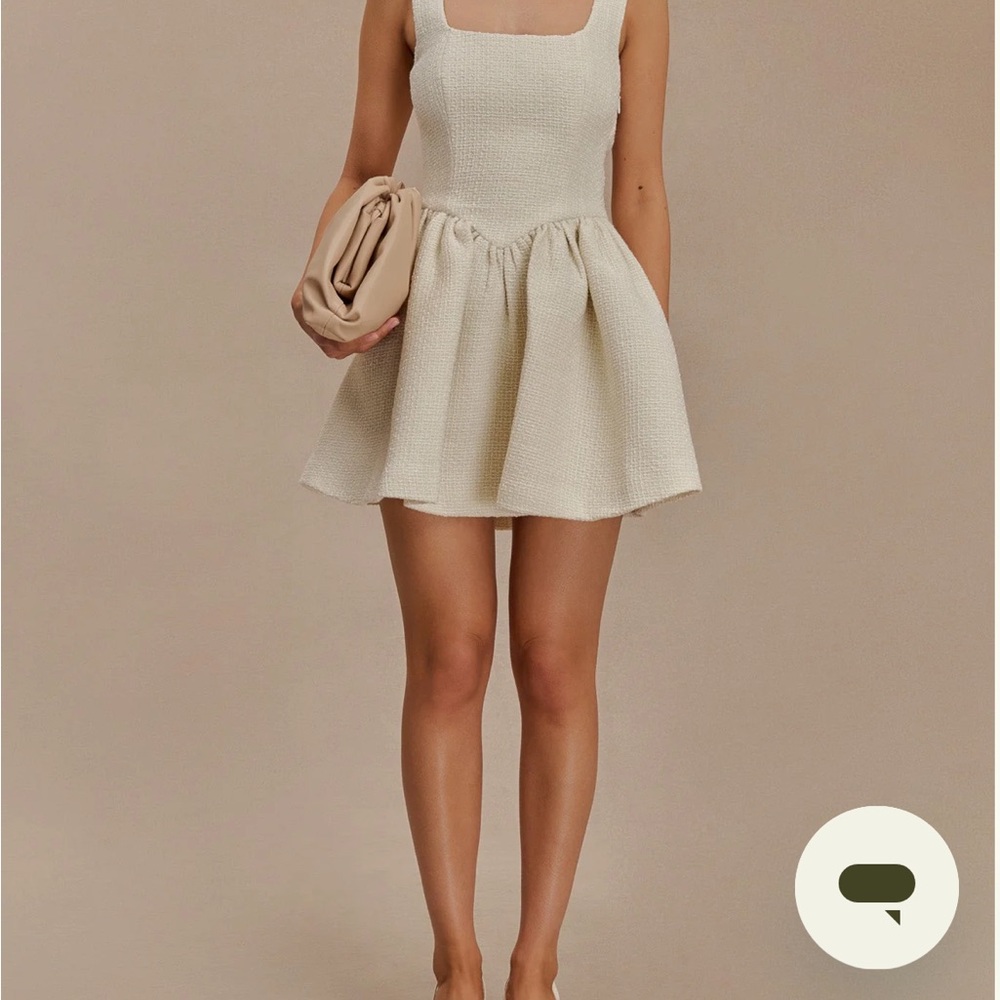 Meshki Jennifer Boucle mini Dress